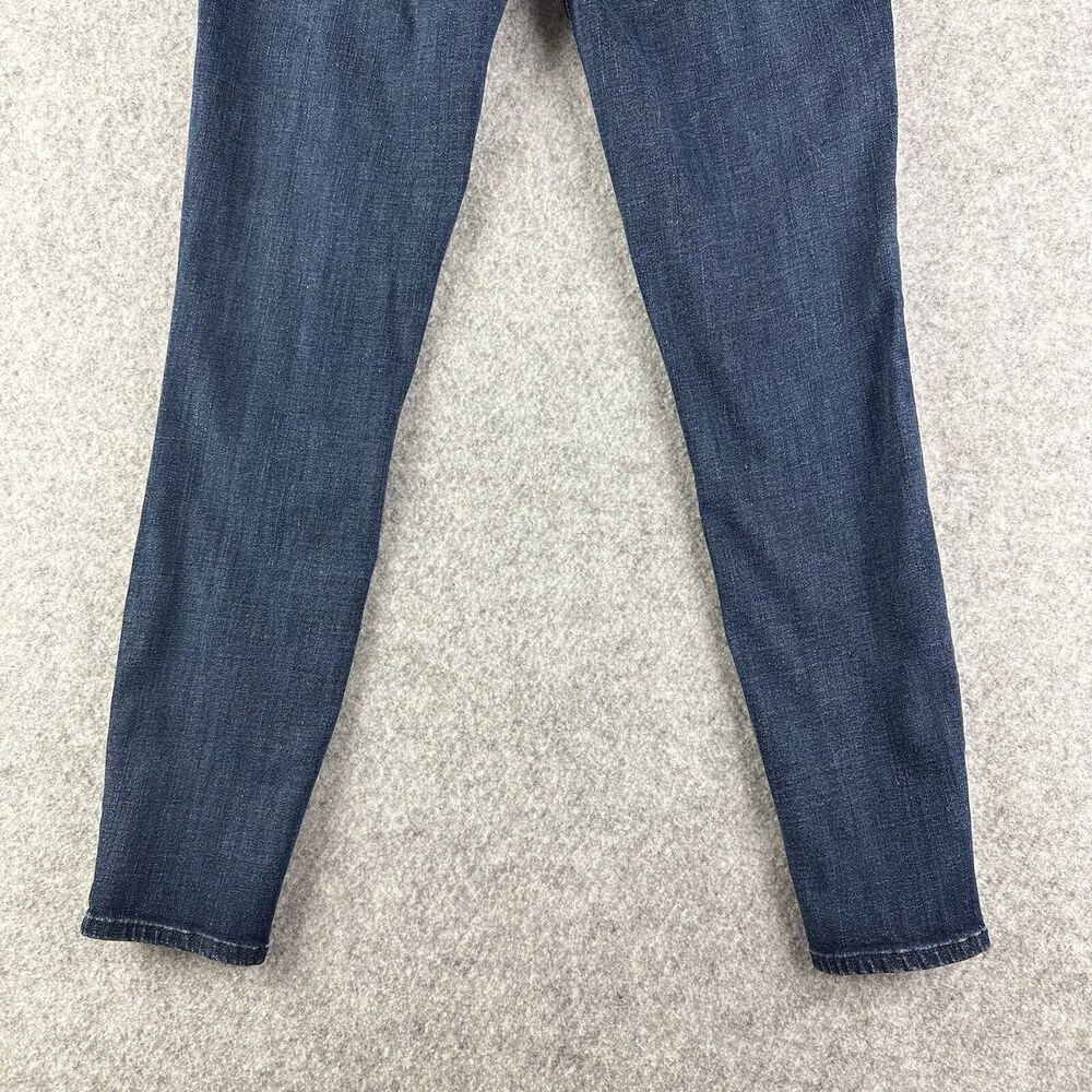 J Brand Jeans Womens 26 Blue Sabotage Dark Wash Skinny Stretch Denim Preppy* - Picture 8 of 16